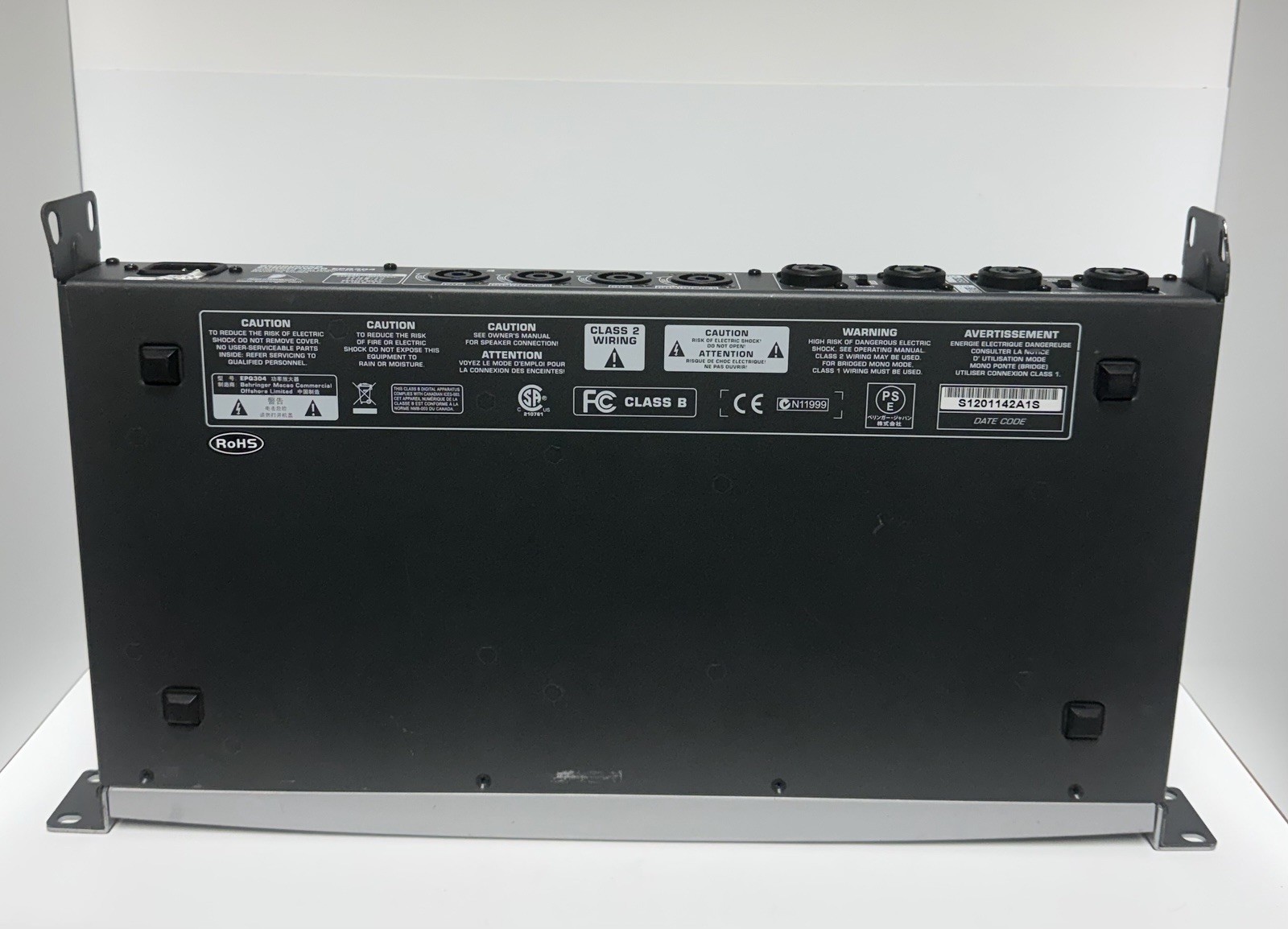 Behringer EPQ304 Europower 300-Watt 4-Channel Power Amplifier,  TESTED