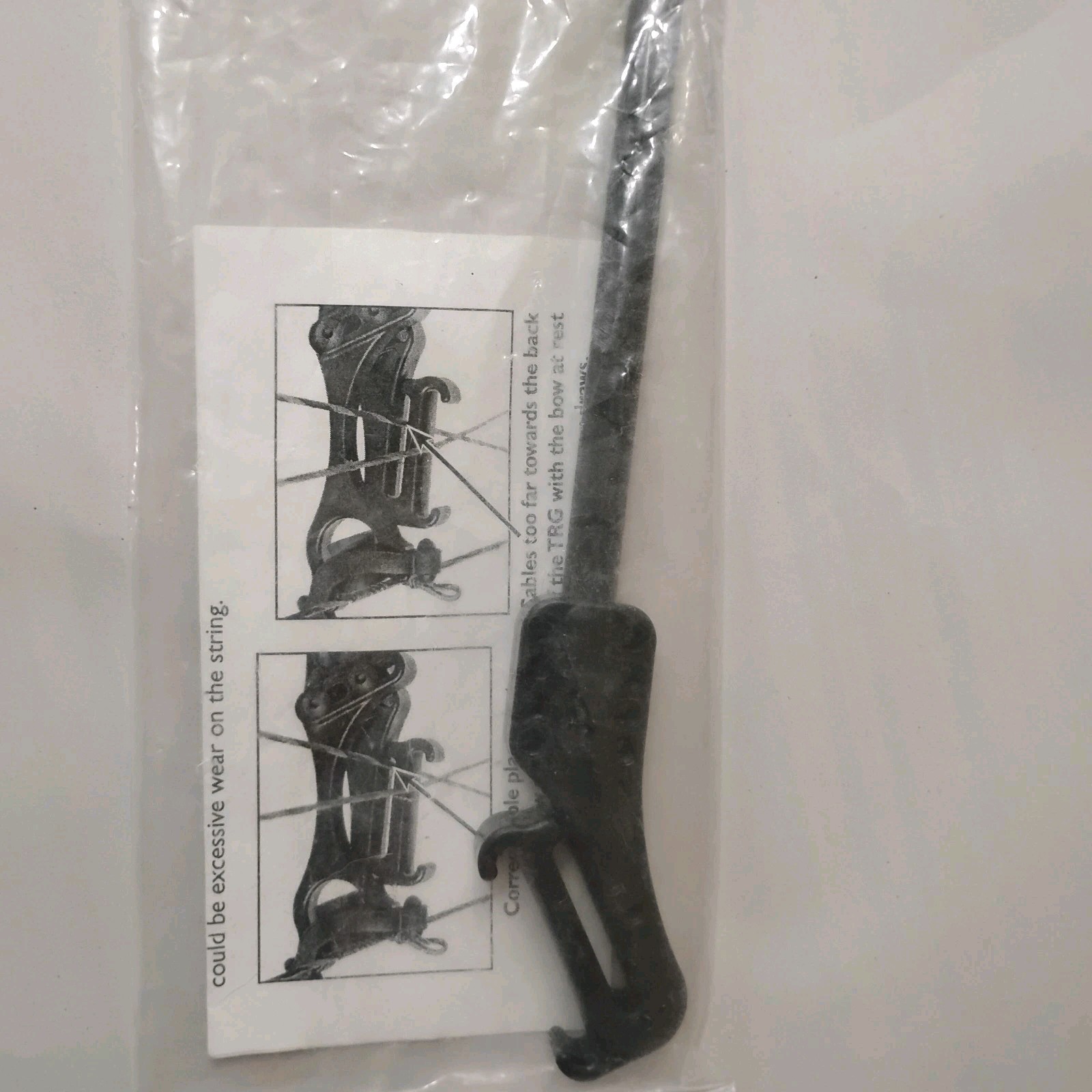 Martin Archery TRG Torque Reducing Guard Black Carbon Compound Bow Cable Slide