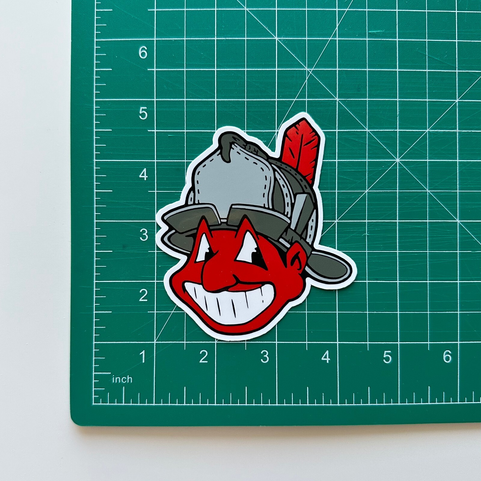 Project Guardian IYKYK Chief Wahoo Sticker one7six, FOG, SupDef