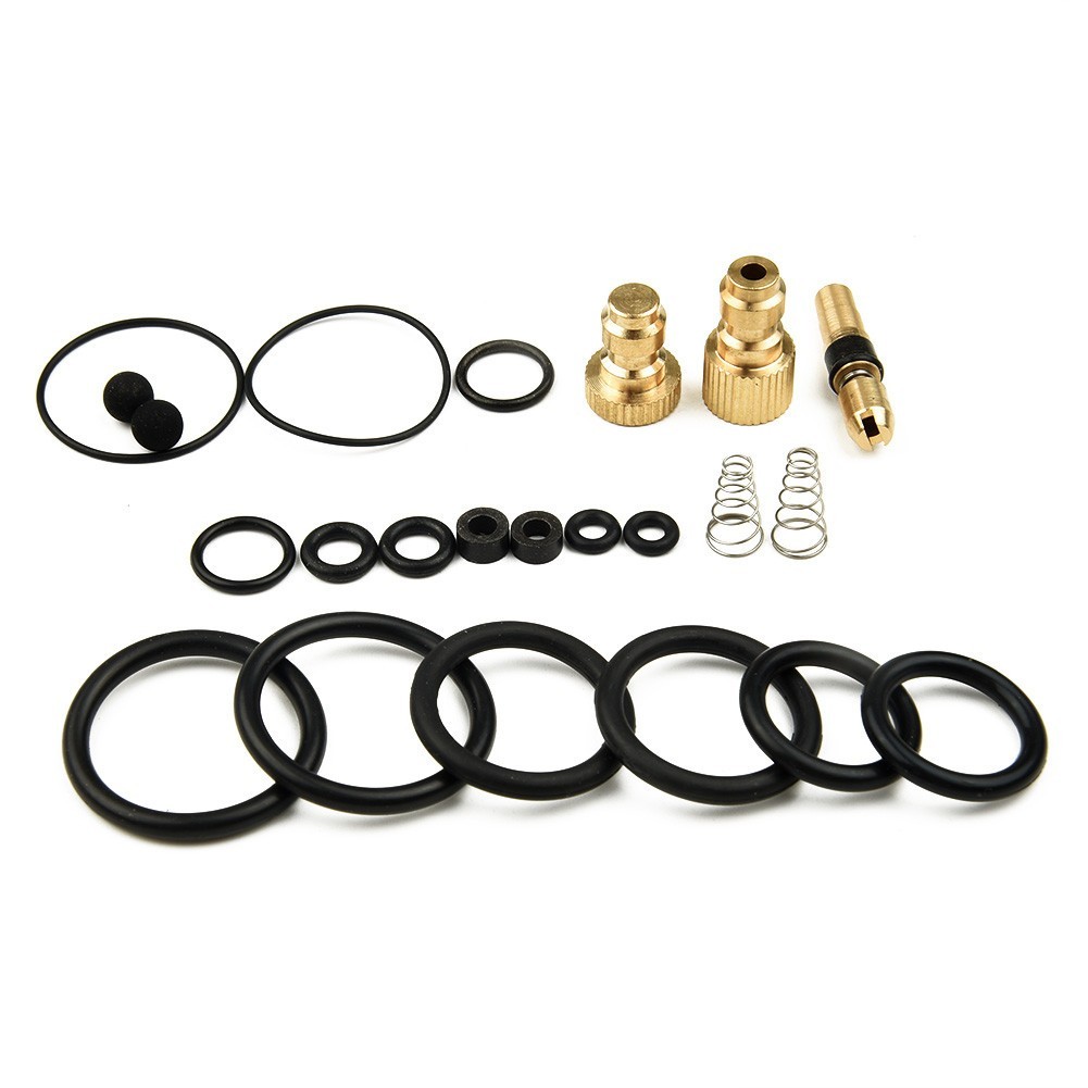 Pump Spare Kits PTFE Piston Replacement 20pcs/set Sealing 4500PSI Copper