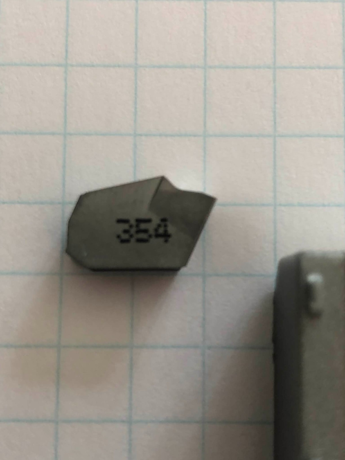 One Insert Only--- Iscar GTR 4.8 8D IC354 insert --- 1 insert only