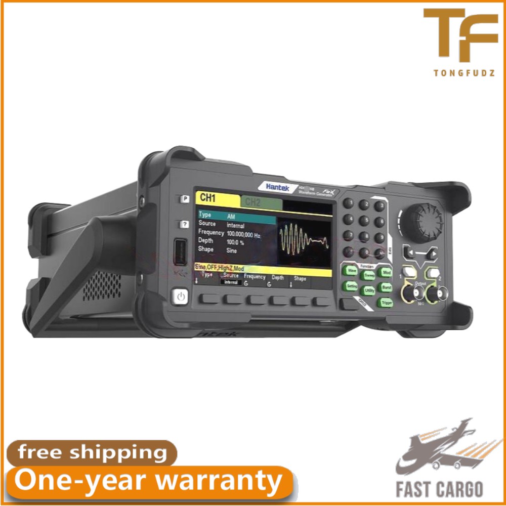1X Hantek HDG3042B 2-Channel Arbitrary Waveform Generator Frequency Meter New