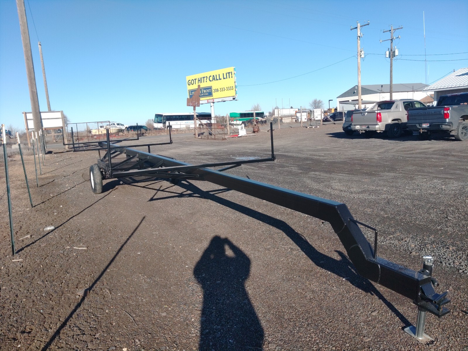 Irrigation Pipe trailer