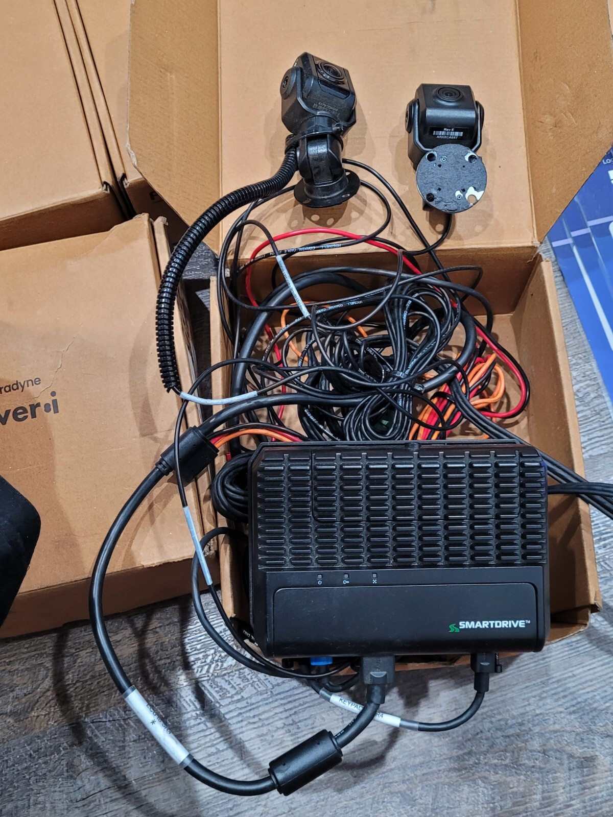 8 Sets Of SmartDrive SmartRecorder4 Kit (SR4 Controller, Sensor, Camera, Keypad)