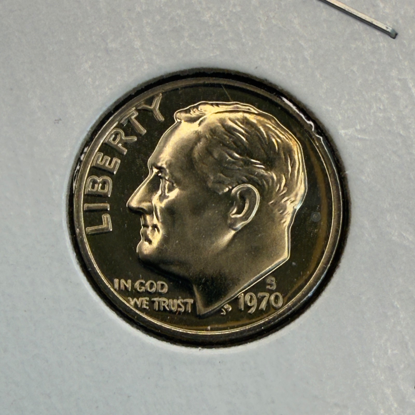 1970-S 10C Dime - PROOF - High Grade Cameo