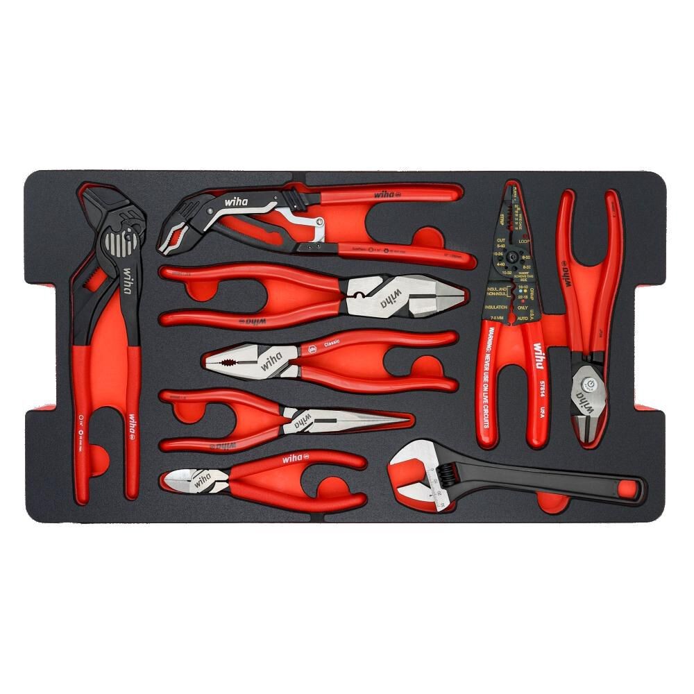 Wiha Premium Kit In Rolling Tool Box 194Pc