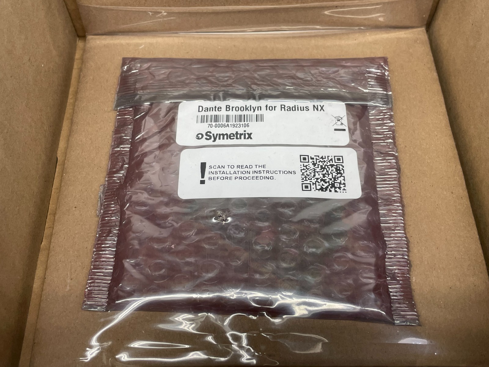 Symetrix Dante Brooklyn for Radius NX (70-0006A1923106)