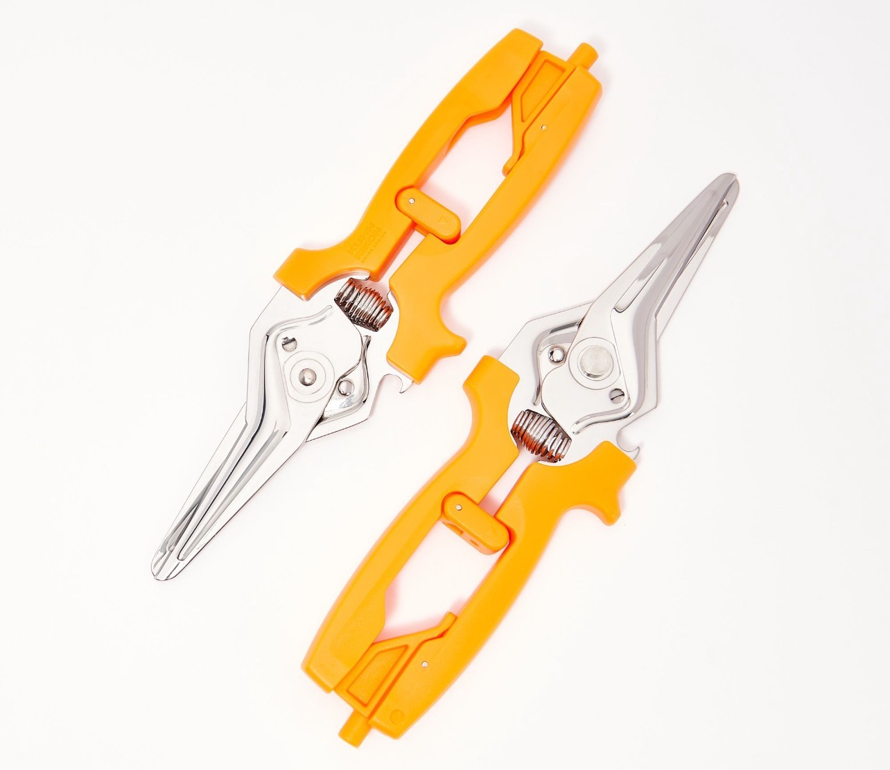 Kuhn Rikon 3-in-1 Shears Set of 2 K59805 TANGERINE NEW