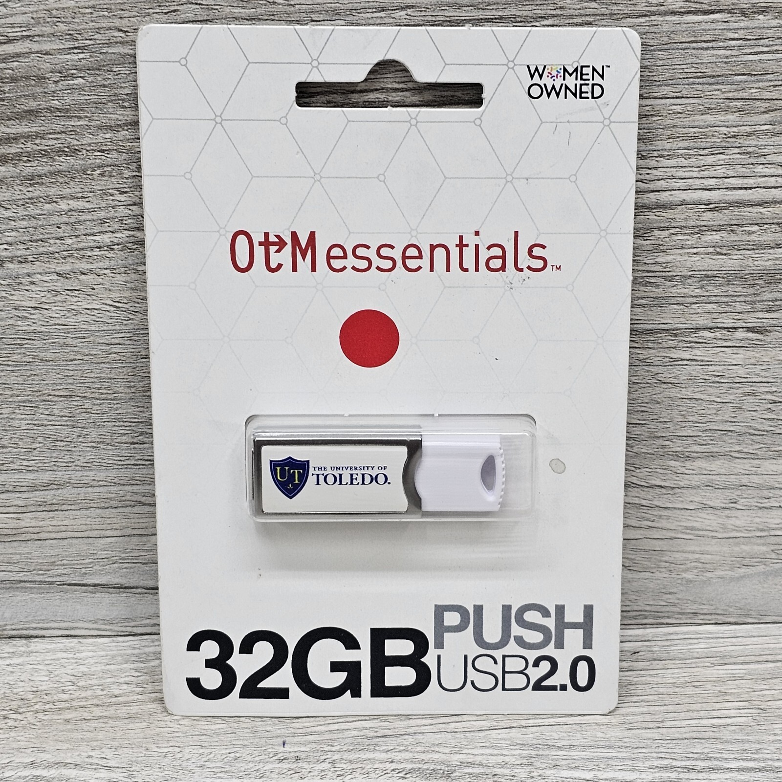 OTM essentials 32GB Push USB 2.0 Thumb Drive UT The University Of Toledo