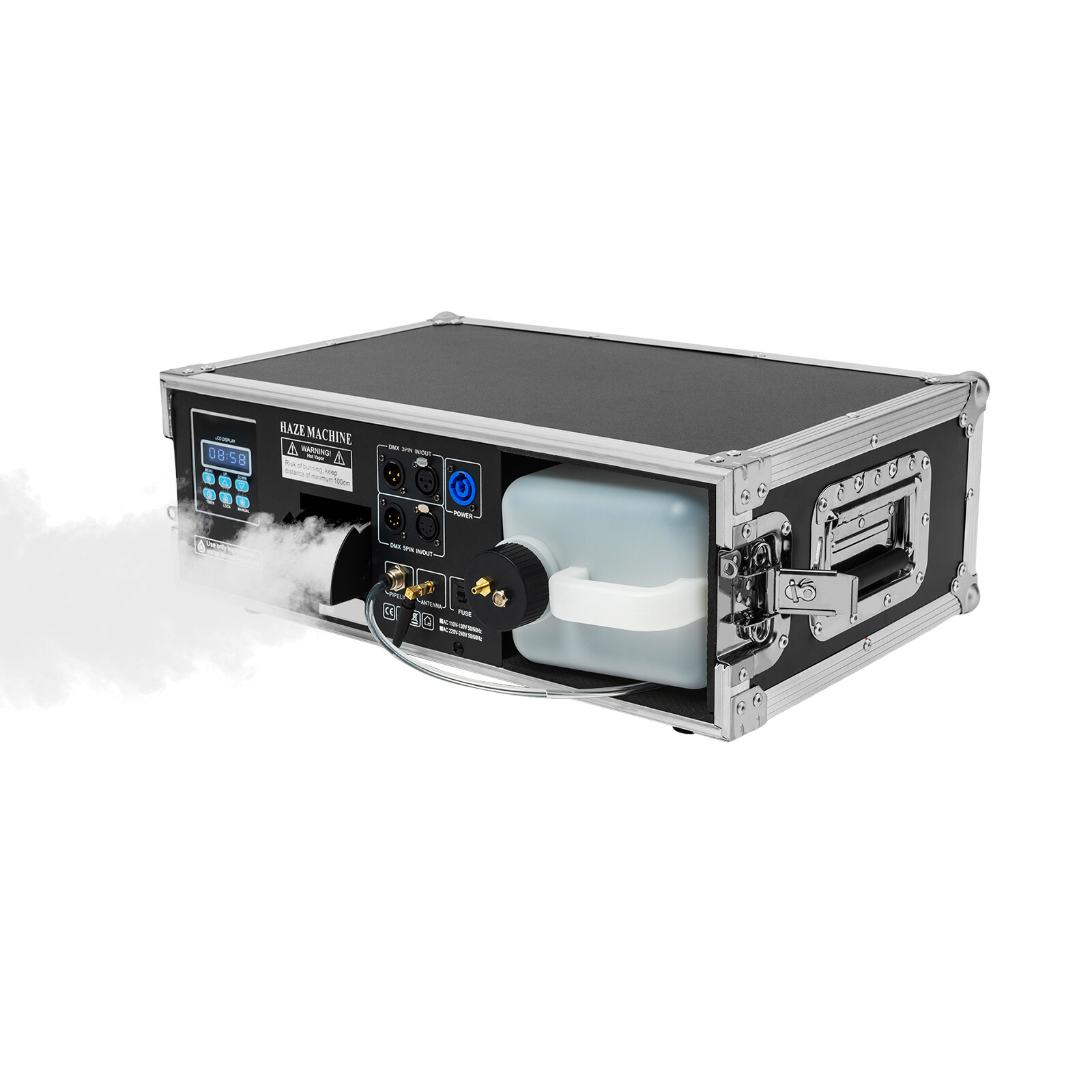Stage Mist Haze Machine 3.5L with Flight Case Package Stage Effect Hazer 1500W