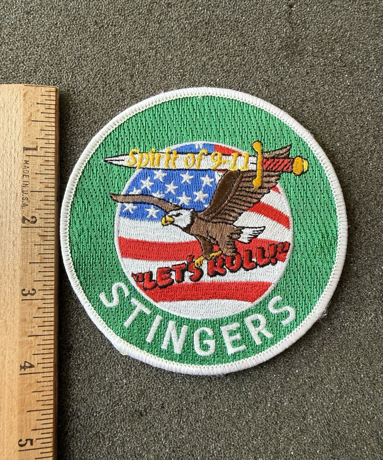 Let's Roll 112th FS STINGERS 180th FW OH ANG USAF F-16 Falcon 911 Squadron V-3