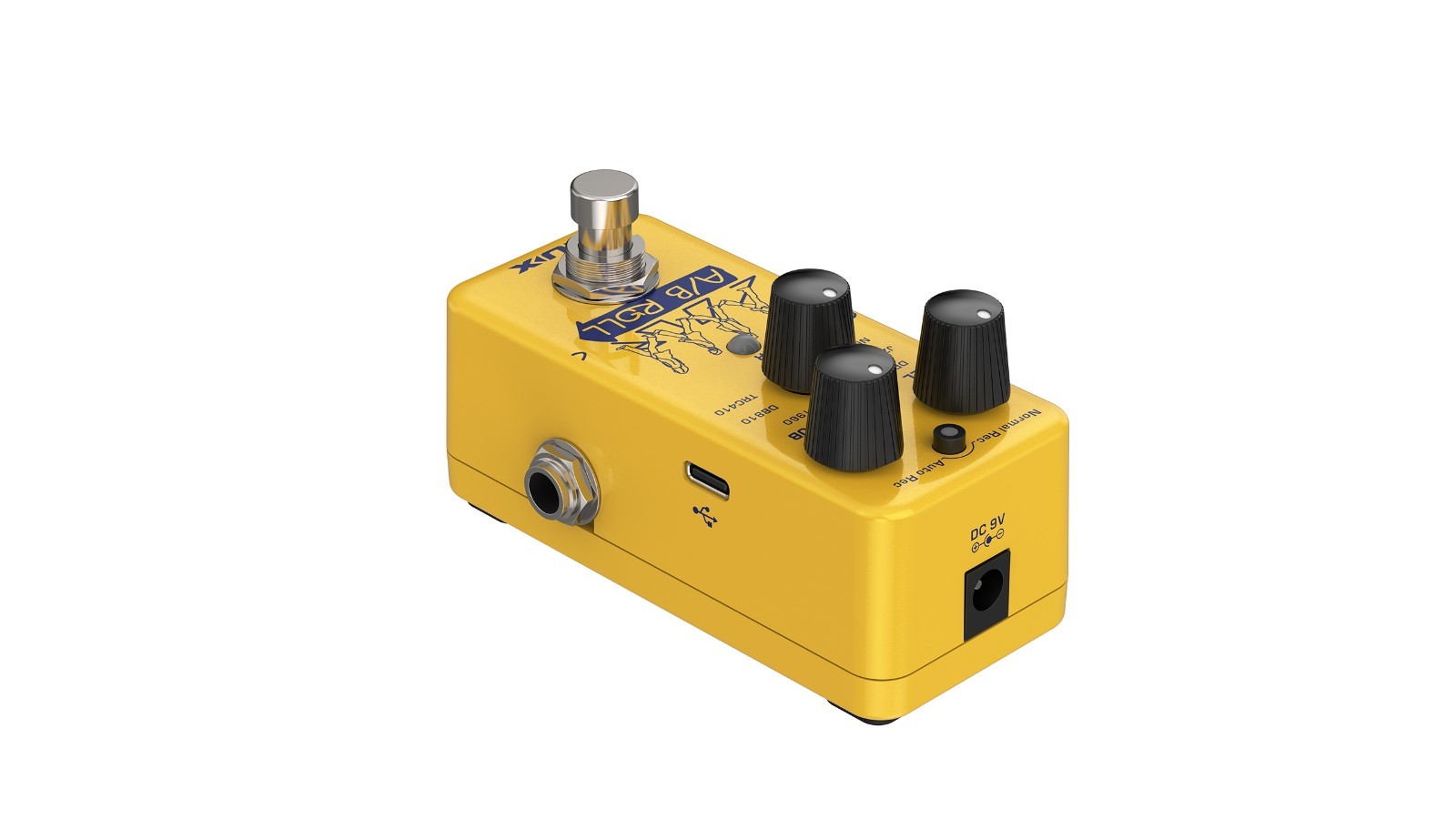New NUX NOL-1 A/B Roll Octave & Loop Guitar Effects Pedal