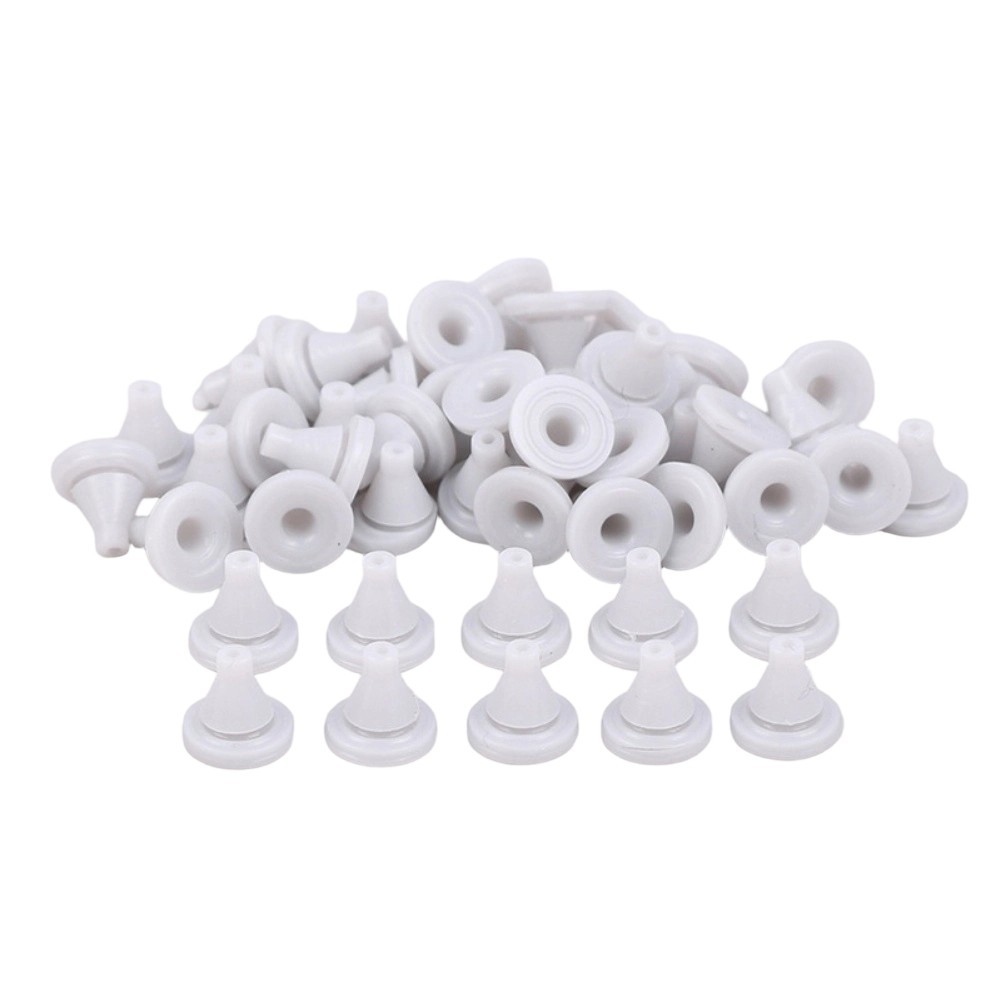 50 Pieces Silicone Shower Head Repair Parts Compatible with Most Heads