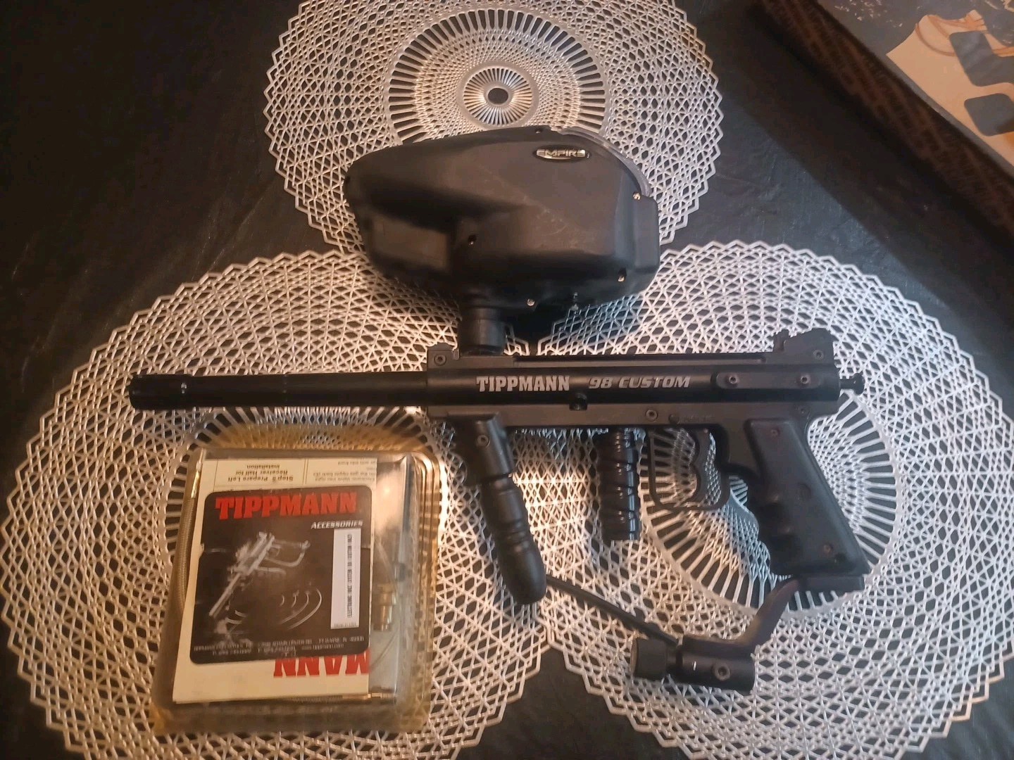 Tippmann 98 Custom LOW PRESSURE KIT Electronic Bolt System  Paintball Marker