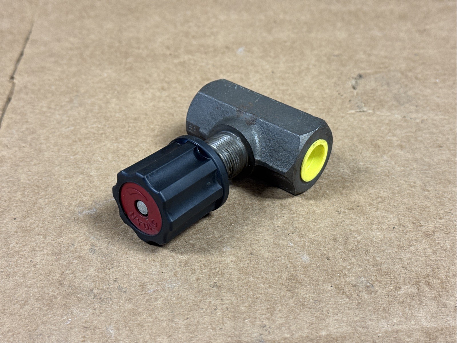 NEW Hydac DV-12-01.5/12 Flutec Inline Hydraulic Needle Valve FAST SHIPPING