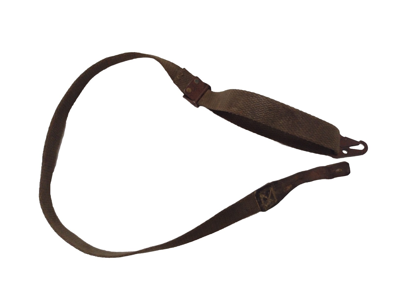 Rare Original German Cold War Military Rifle Sling Post WWII Vintage OEM Patina