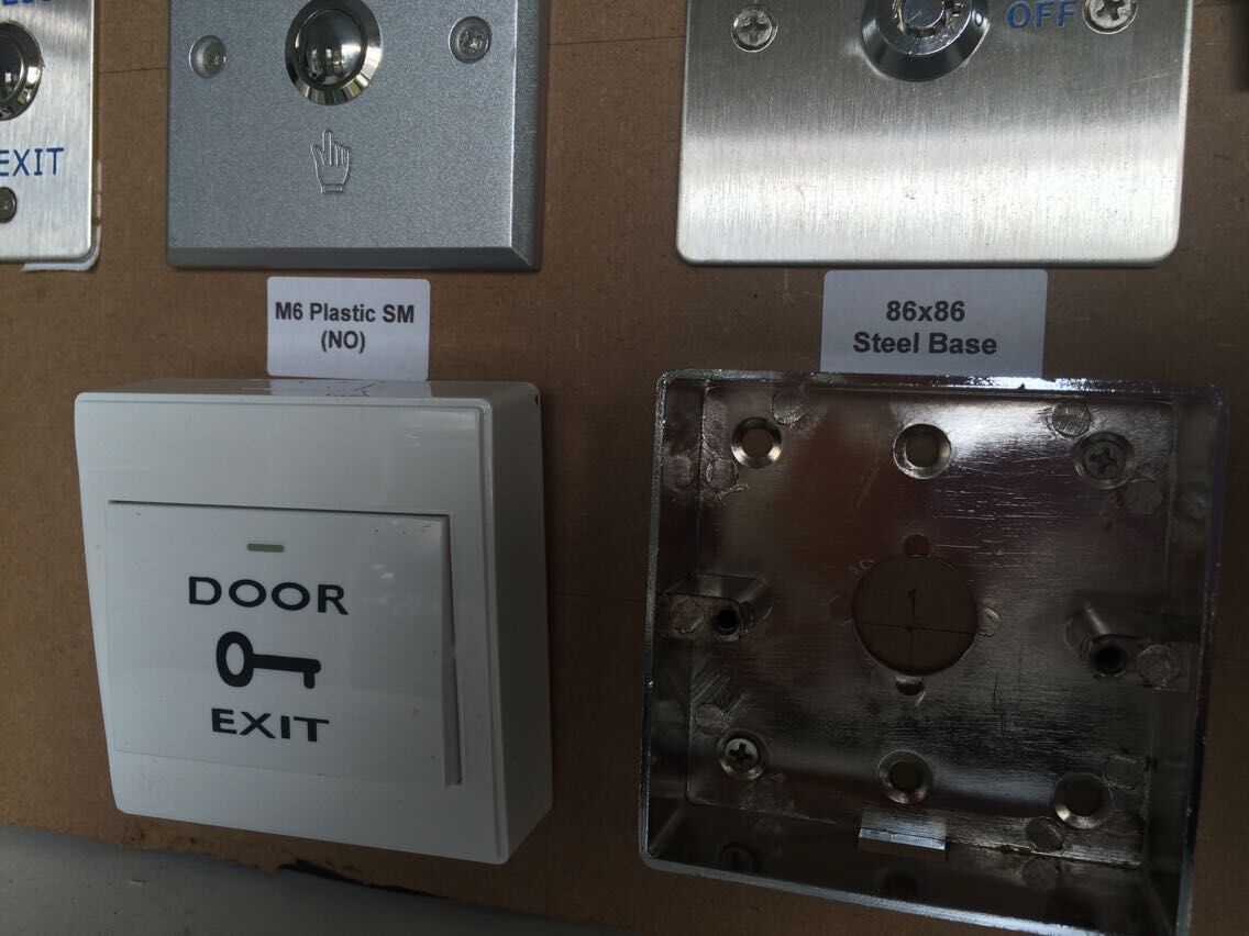 Door Exit Push Release Button S/S Switch Panel Normally Open