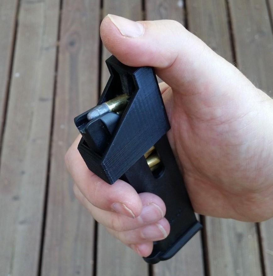 Thumb Saver magazine Loader for Kimber, Marvel, Iver J .22 LR Conversion