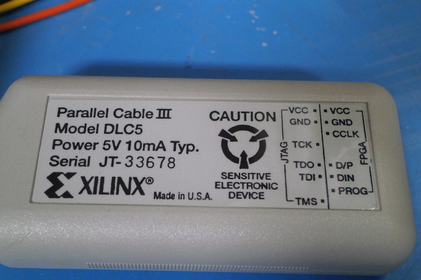 EXILINX DVC5 PARALLEL DOWNLOAD CABLE III