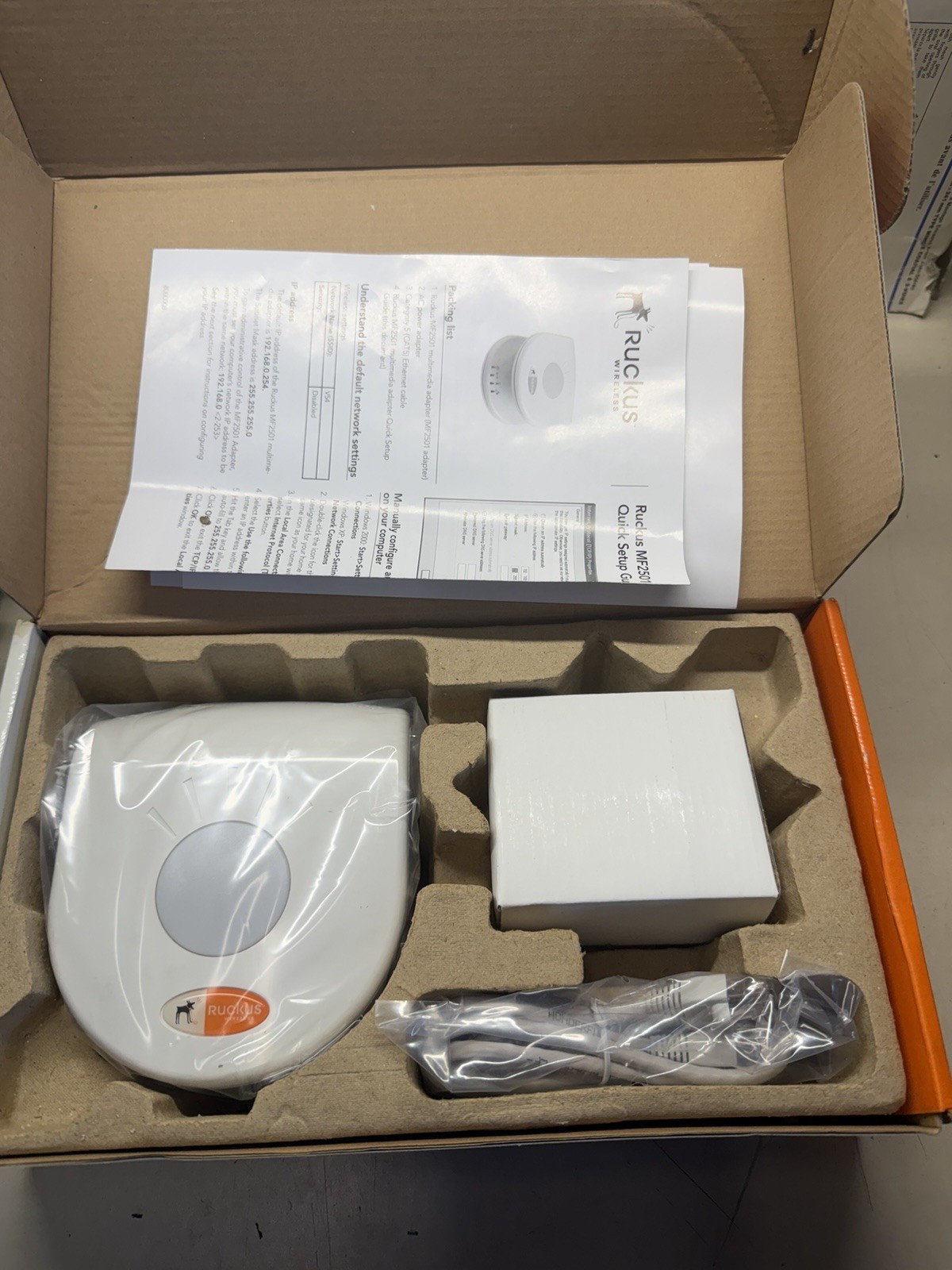 Ruckus MF2900 Wireless Multimedia Wireless access point   MF2501