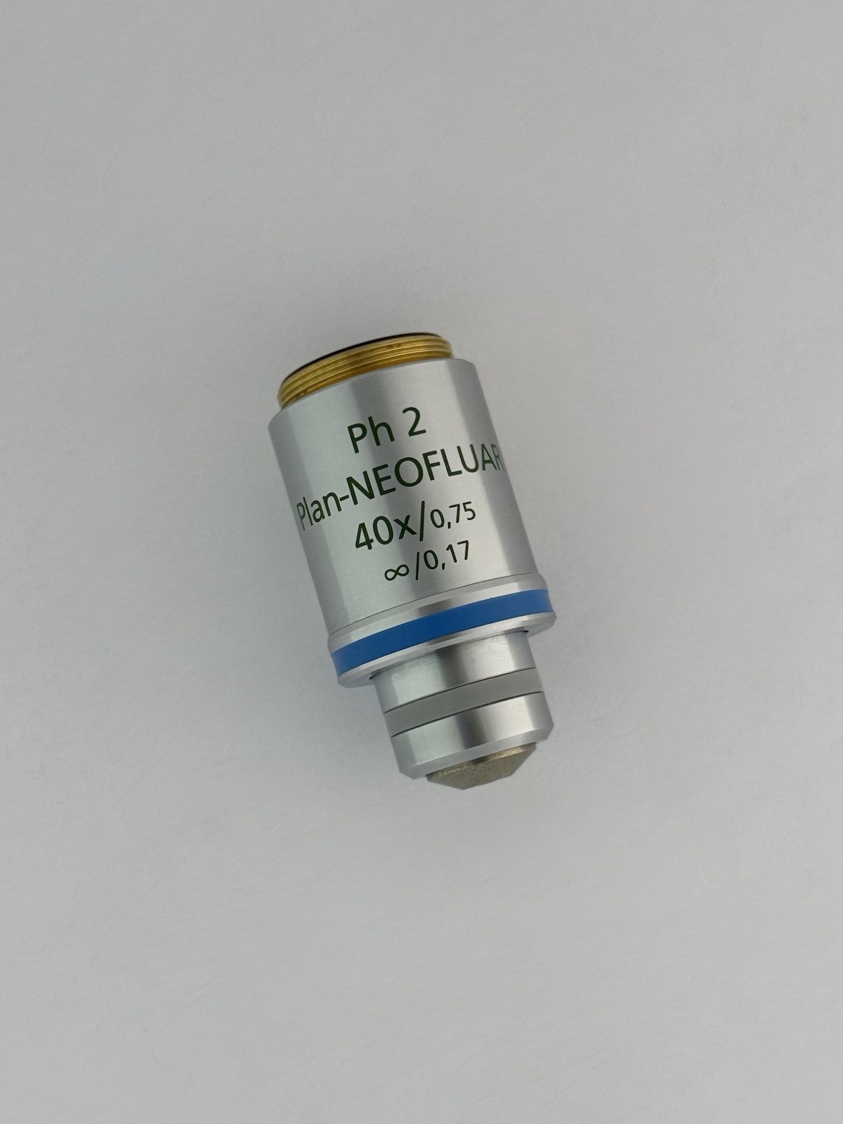 Zeiss Plan-Neofluar 40x/0.75 ∞/0.17 Ph 2 Microscope Objective Lens
