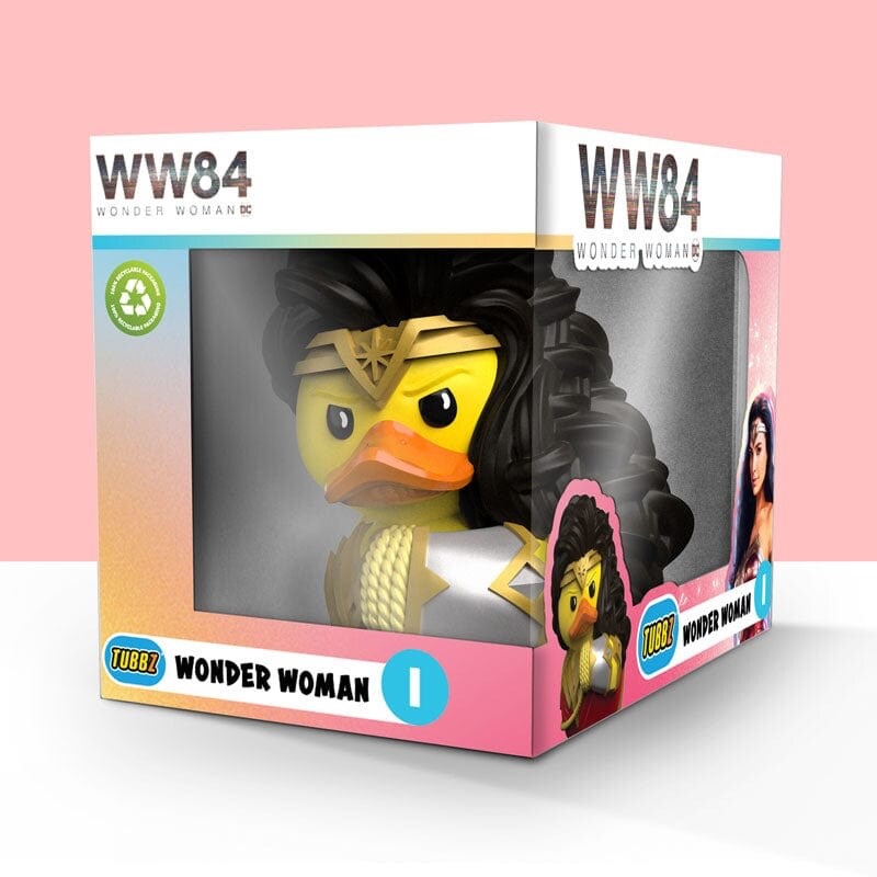 TUBBZ Boxed  DC Comics Wonder Woman Collectible Duck Vinyl Figure Official JEEP