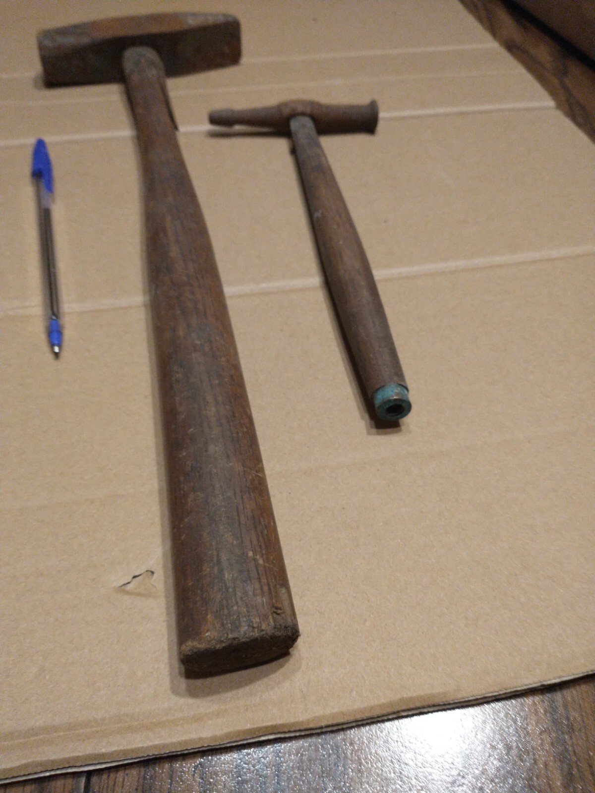 Antique Blacksmith Hand Forged Cross Sledge Hammer