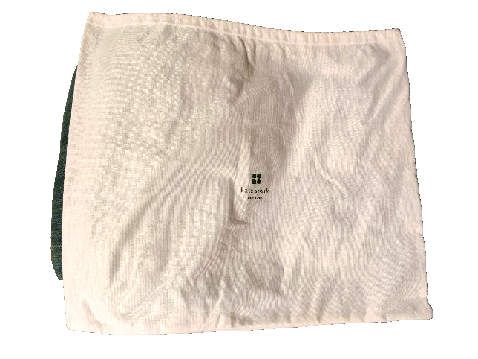Kate Spade Designor Dust Bag Cover Ivory 20x22 Logo Drawstring