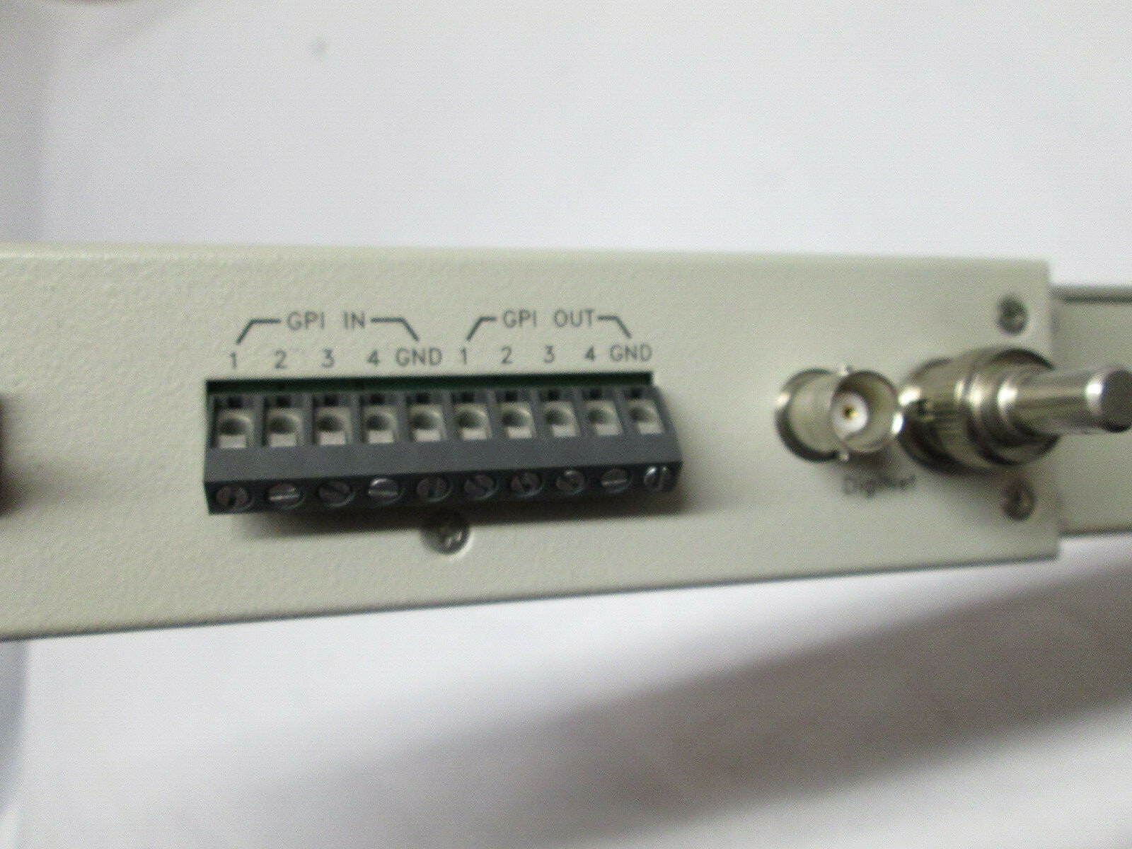 Leitch DFS-3005 CONTROL audio controller PANEL for multiformat synchronizer A-V