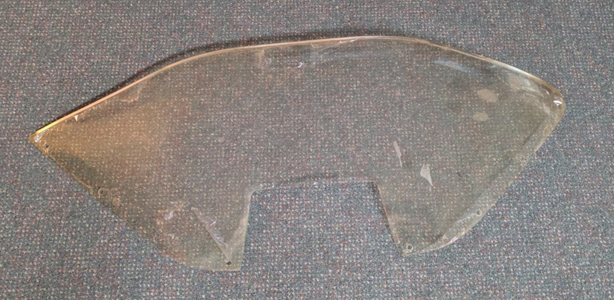 Genuine OEM Suzuki Snowmobile Windshield 61510 97603 NOS 73-4' SM11 & 30 Vintage