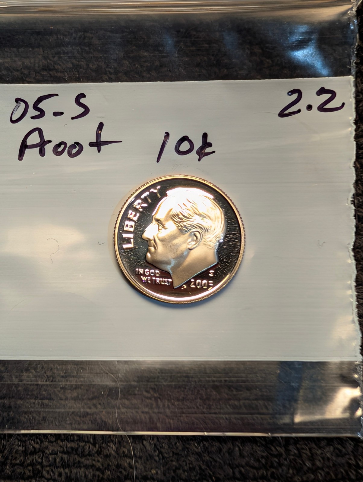 2005-S Proof Roosevelt Dime  ** From Proof Set **