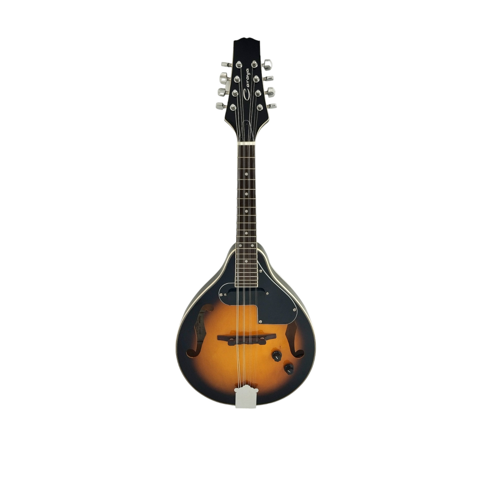 Caraya A-Shape Electric Mandolin,EQ, F-holes, Sunburst + Free Gig Bag. MA001EBS