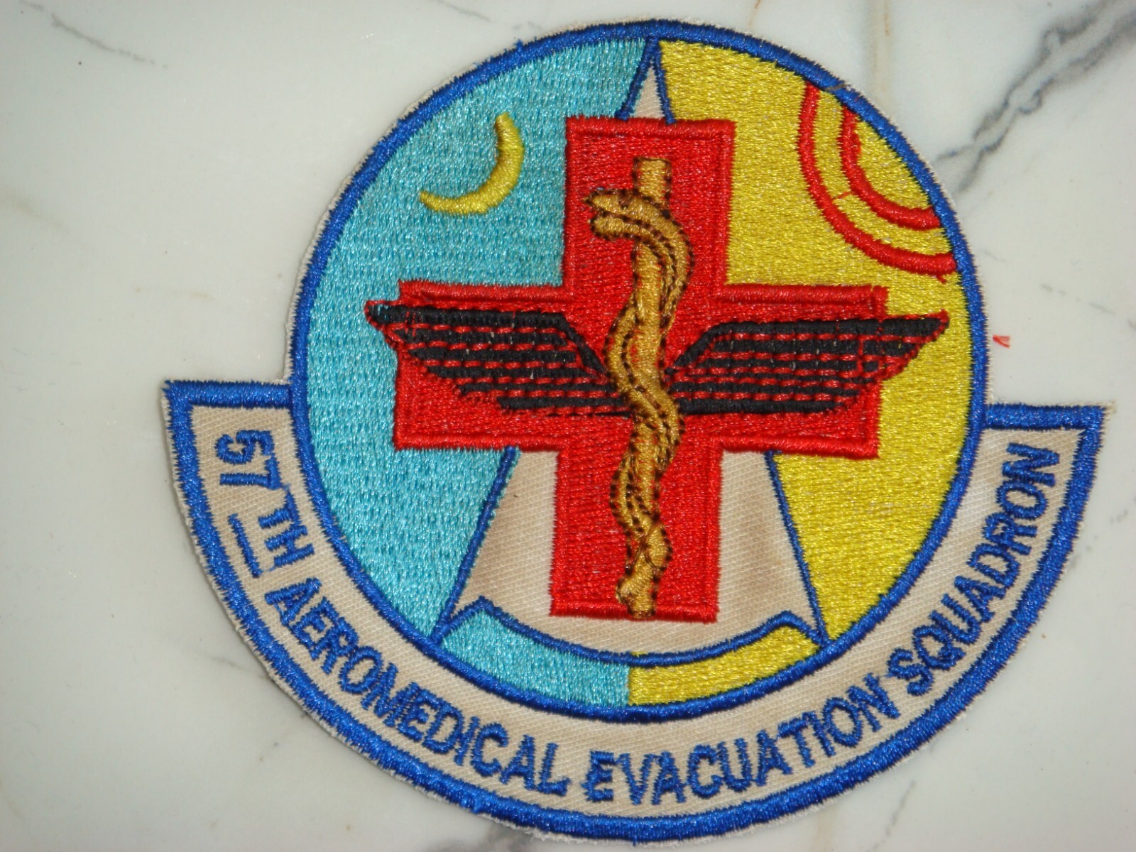 US AIR FORCE 57th AEROMEDICAL EVACUATION SQUADRON PATCH