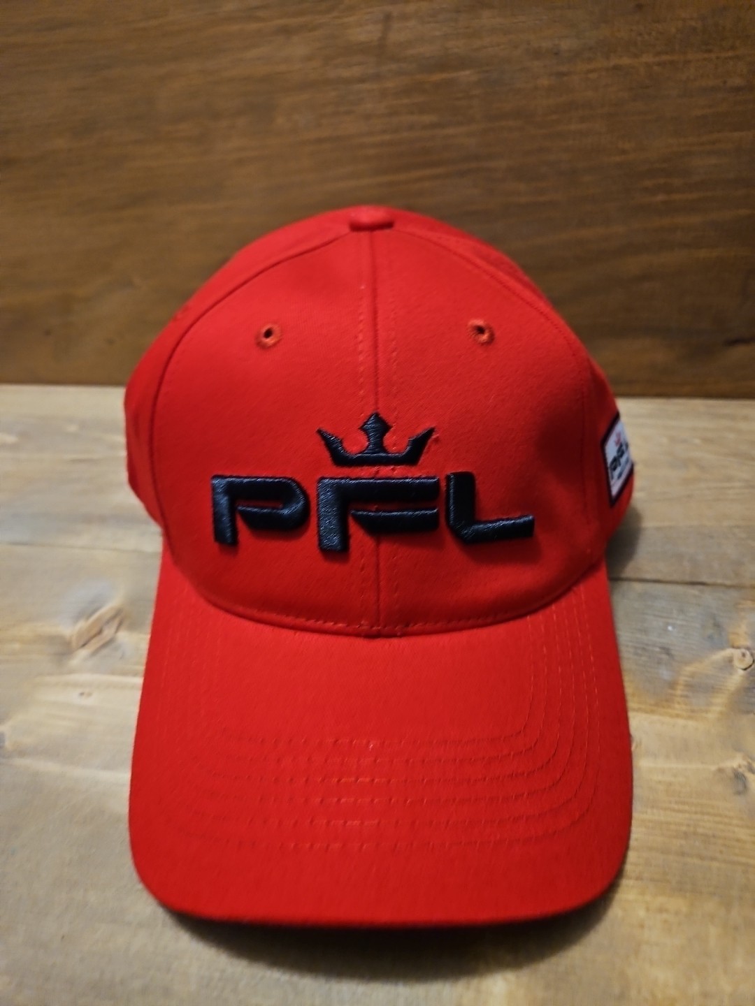 PFL Red Walkout Hat Professional Fighters League MMA Adjustable Cap Black OSFM