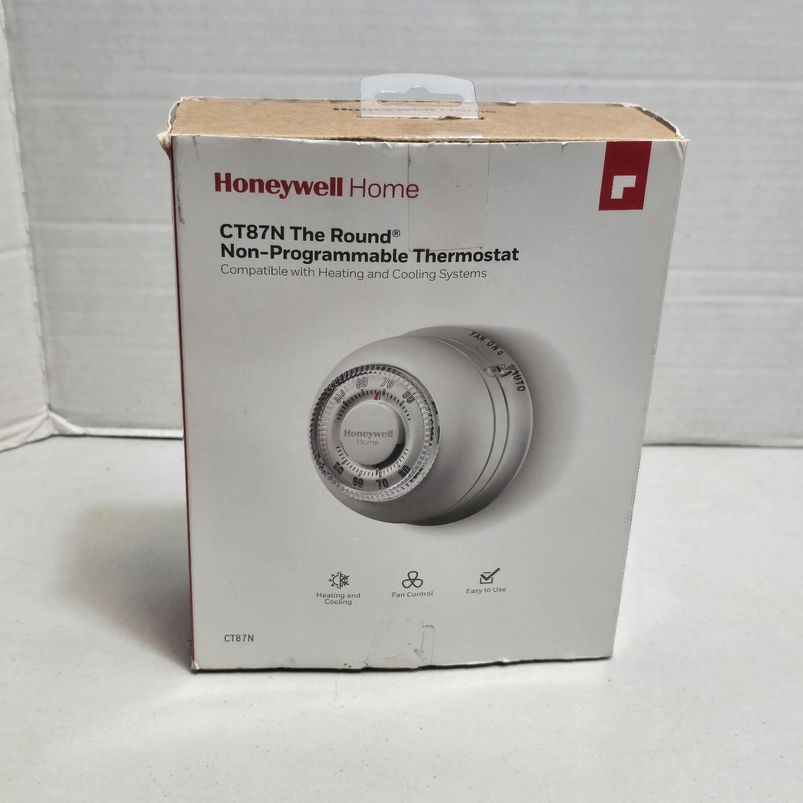 Honeywell Home CT87N Programmable Thermostat White