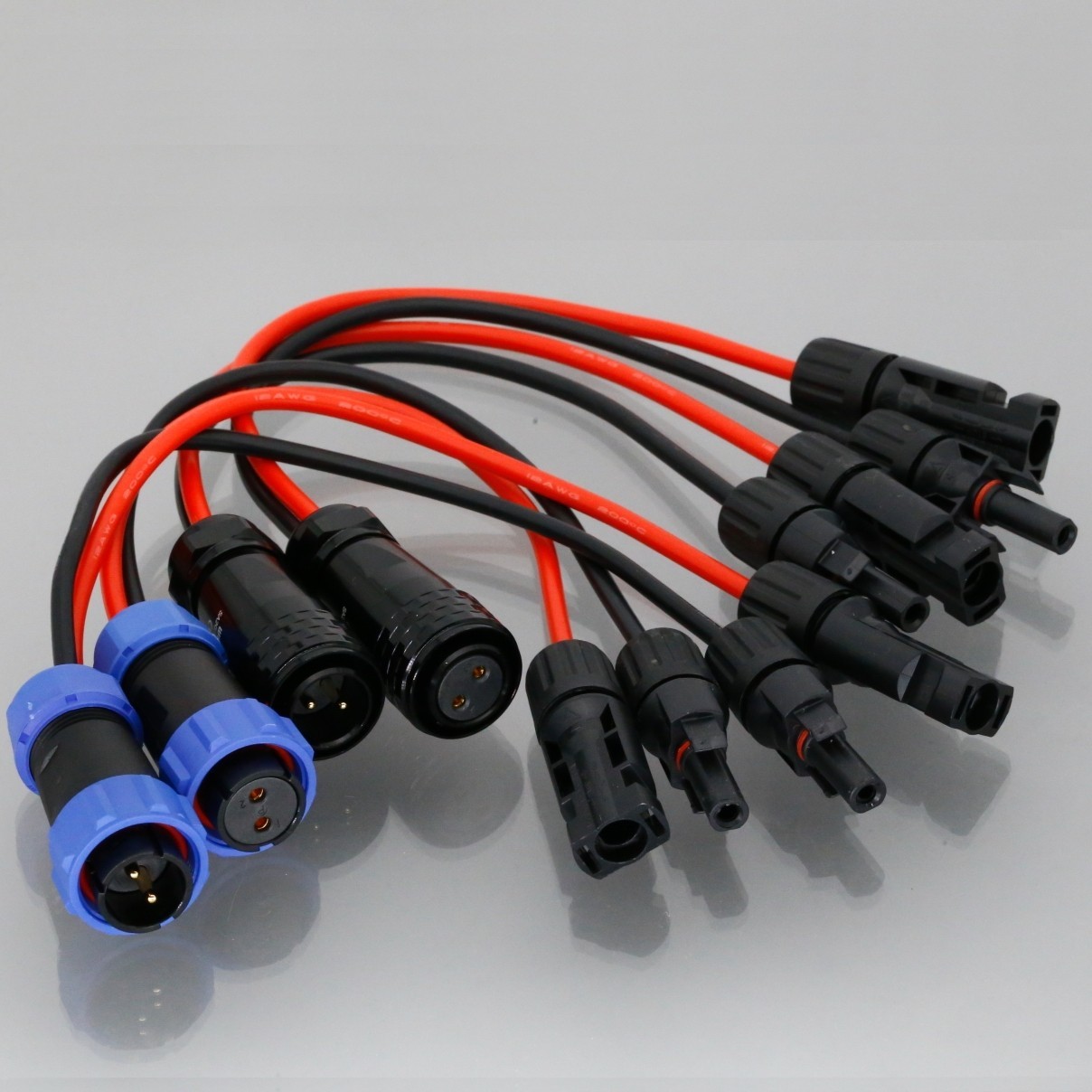SA20 SP21 2Pin Aviation Plug Solar Panel Charging Wire For BLUETTI Power Station