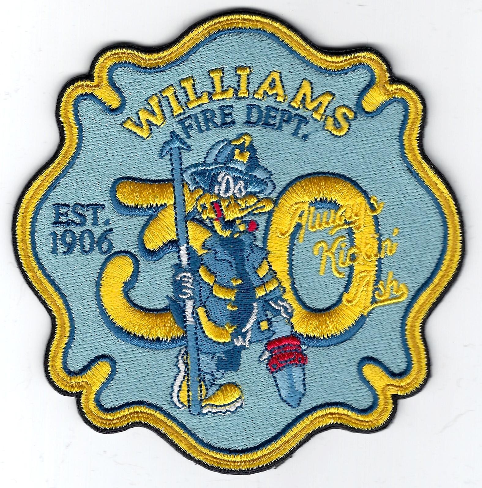 CALIFORNIA - Williams Fire Dept. Patch (Station 30)