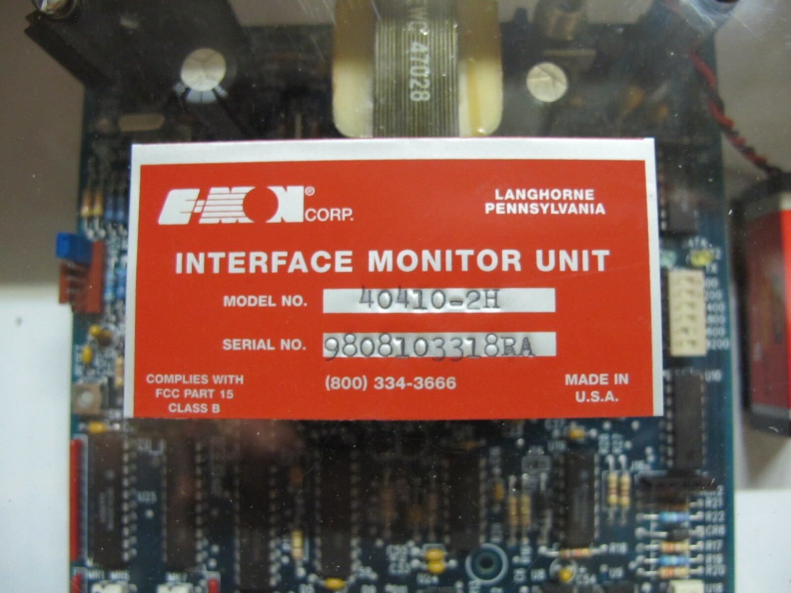 NEW E-MON MMU Multiple Meter Unit E-CON 320825EW AC Kilowatthour Meter E-CONomy