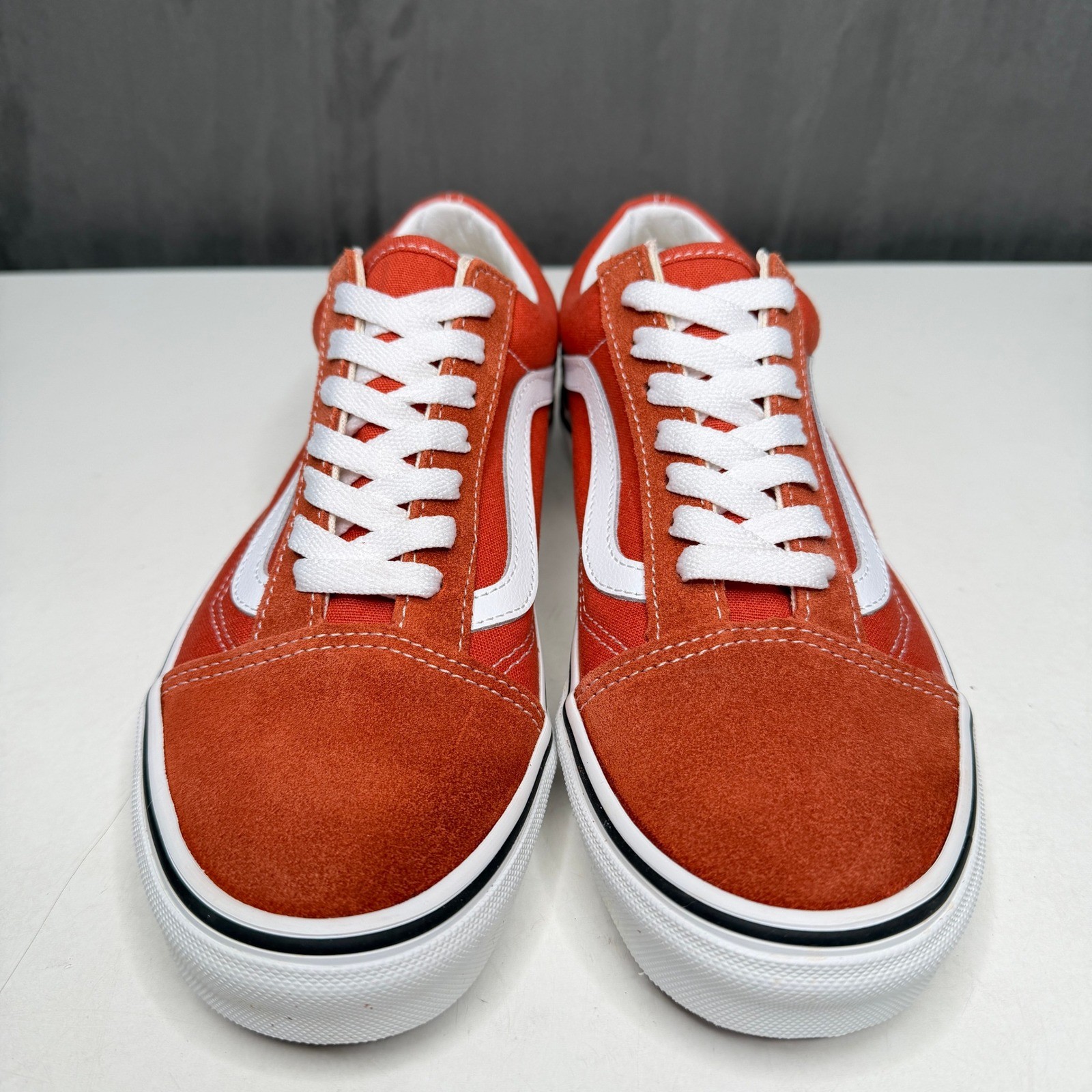 Vans Old Skool Vr3 Mens 6 Burnt Ochre Suede Canvas Skate Shoes VN0005UFGWP