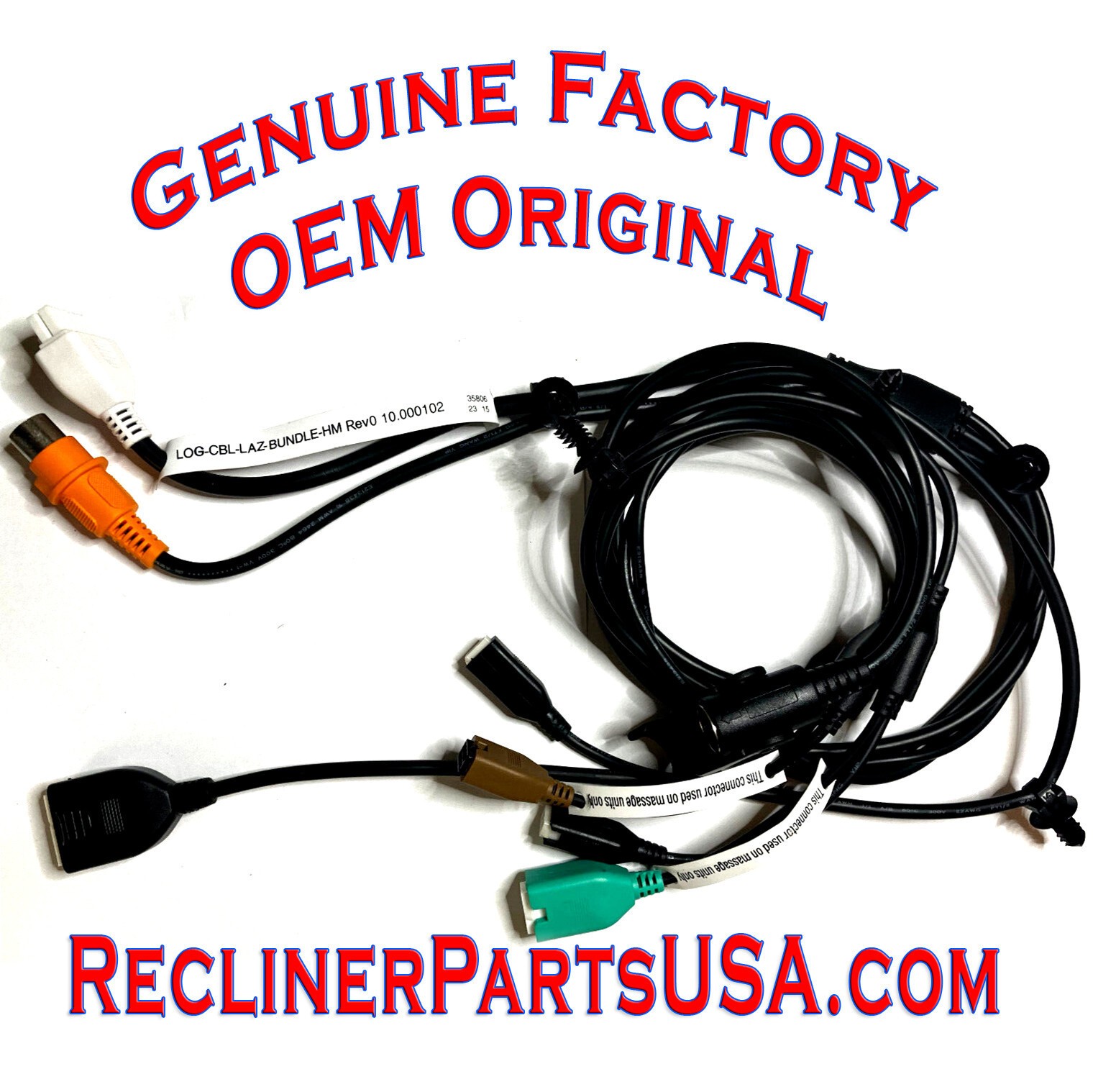 BRAND NEW! Lazy Boy Cable Harness 10.000102 La-Z-Boy LOG-CBL-LAZ-BUNDLE-HM