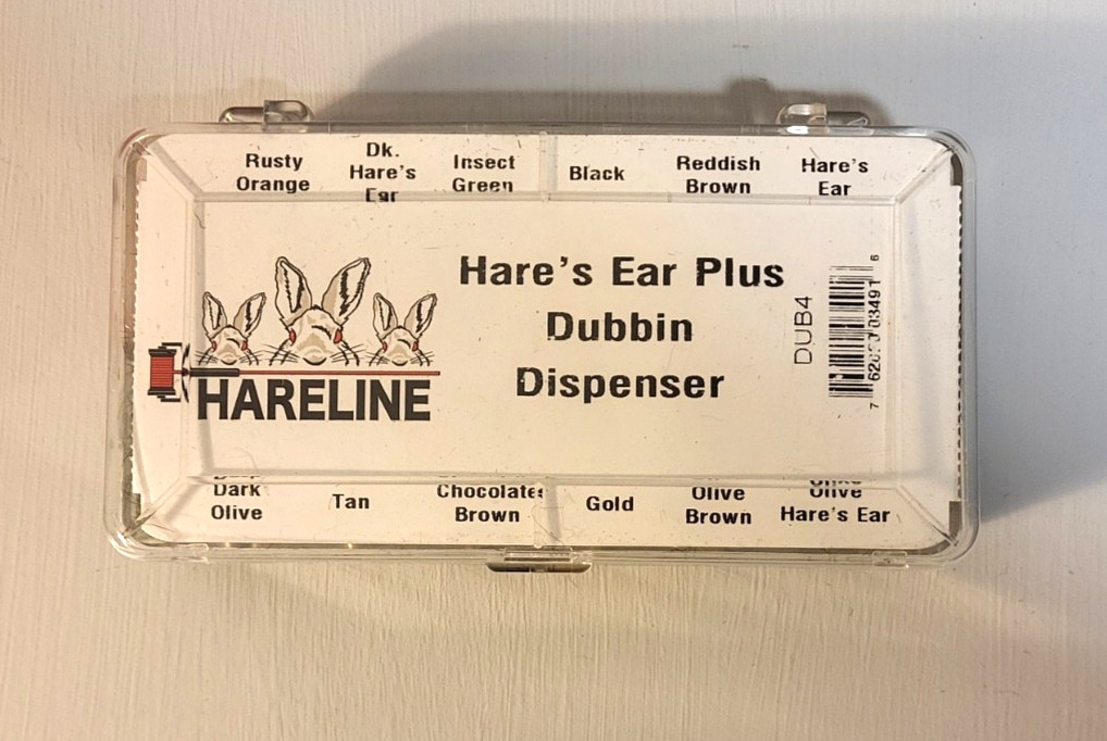 Hareline Dubbin, Hare's Ear Plus, Dubbin Dispenser, Fly Tying
