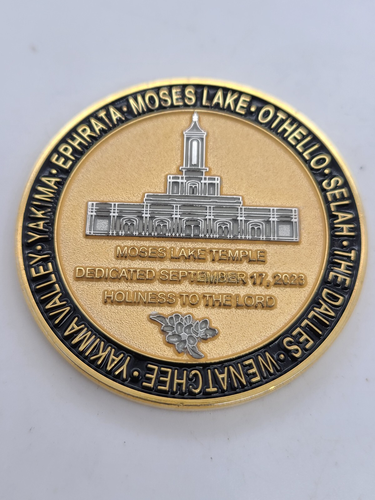 Washington Yakima Mission 1.75" Challenge Coin GS JJ