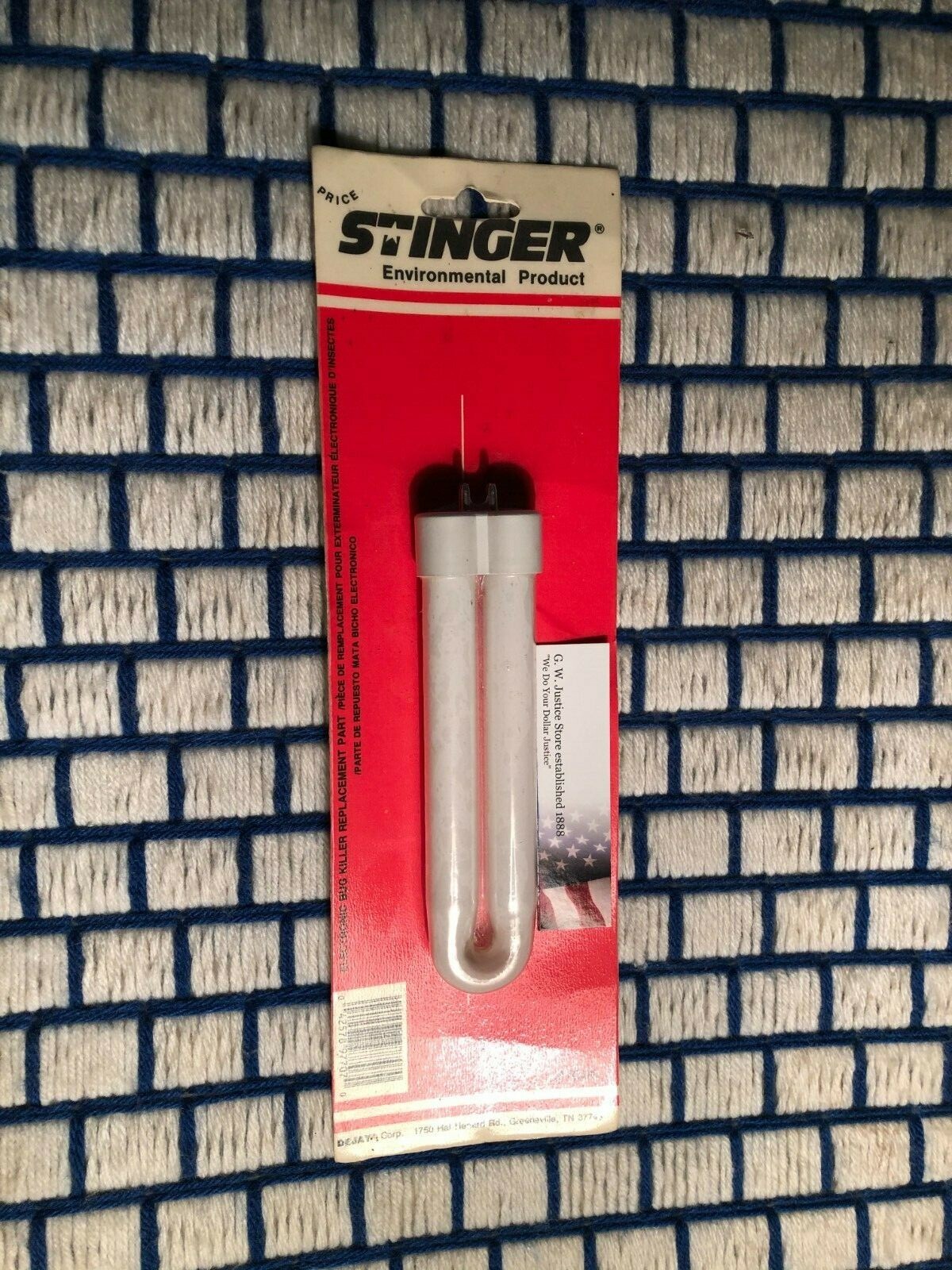 B7000 Stinger BUG ZAPPER light BULB u bend 7 watt DEJAY 7w FUL type 97707-0