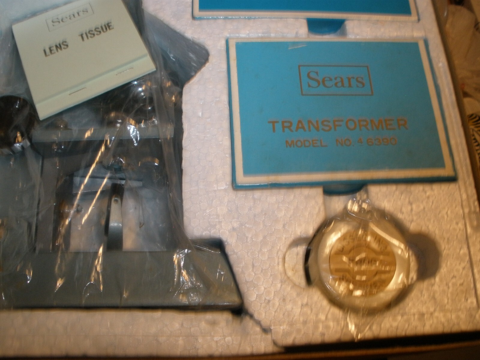Vintage Sears Zoom Micro-Lab Kit Master Microscope Kit 6378-A