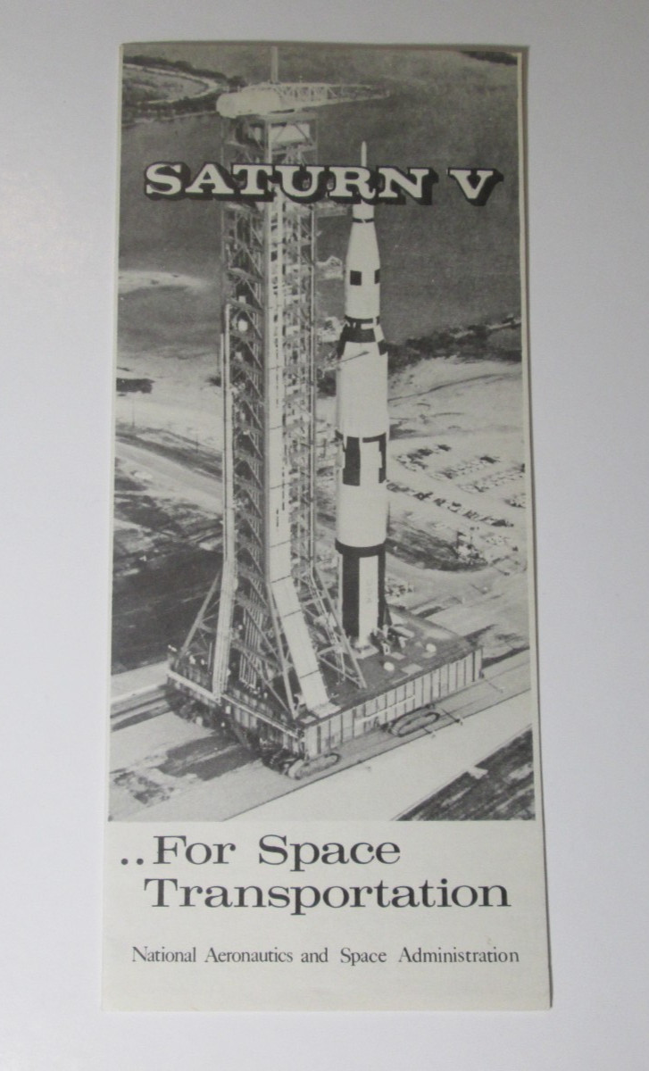 1960's NASA Saturn V Rocket Brochure