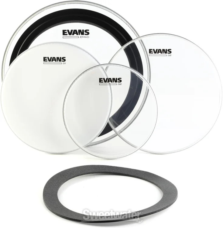 Evans Compact Drum Set Drumhead Upgrade Pack - Sweetwater Exclusive
