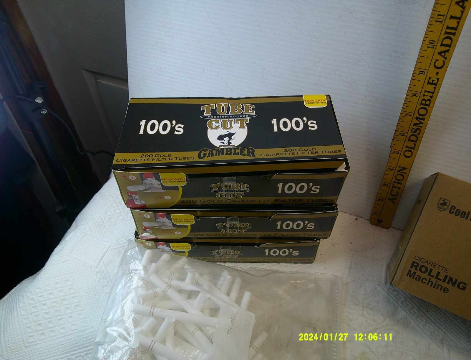 Gambler Premium Tube Cut Cigarette Machine-plus