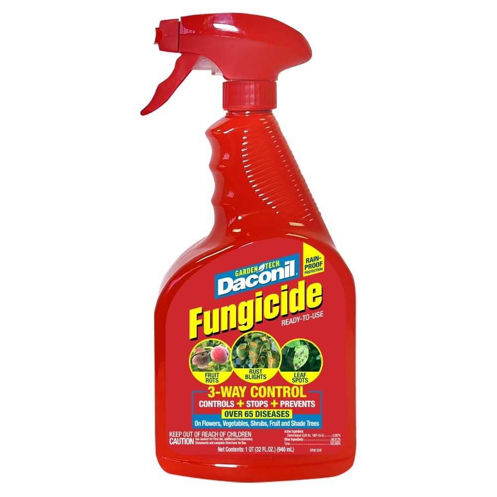 Fungicide 3-Way Control, Ready-to-Use Spray, 32 Fluid Ounce, 1 Spray Bottle