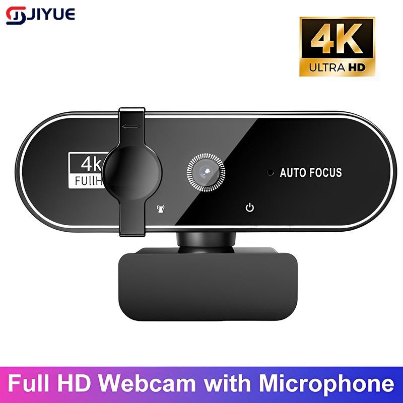 4K USB Webcam 2K Autofocus Web Camera with Mic for Streaming