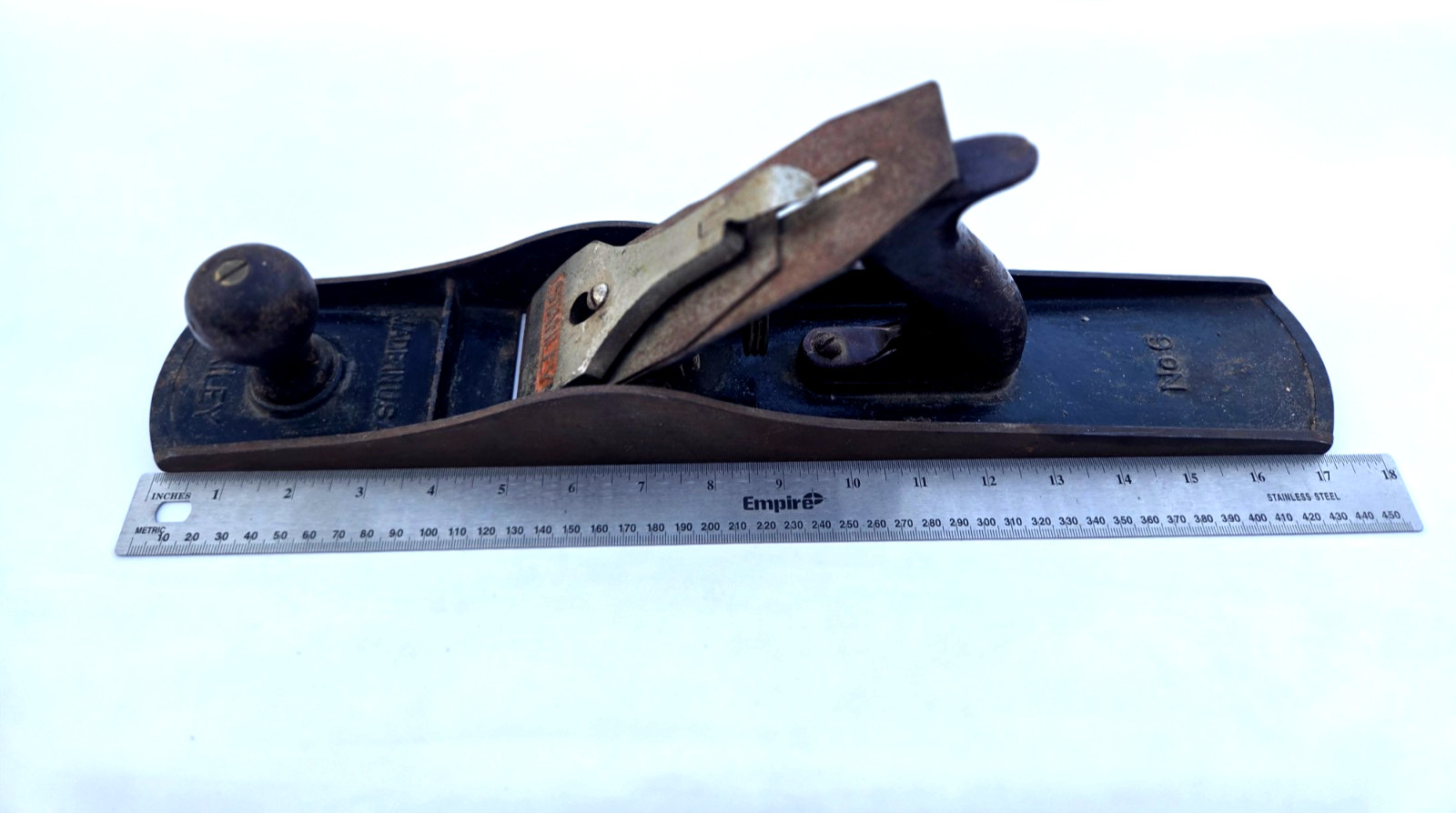 Vintage Stanley  Bailey ~ No 6 ~ Smooth ~ Wood Plane